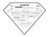 All About Me Superhero Pennant (Back to School Activity)