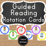 Guided Reading Rotation Circles