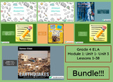"Grade 4 ELA Module 1 BUNDLE" Google Slides- Bookworms Supplement