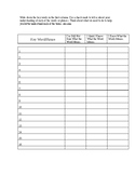 Feedback Vocabulary Tool