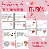 Tarjetas de Problemas de DivisiÂ¨Â®n DÂ¨Âªa de San ValentÂ¨Âªn
