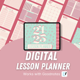 Digital Lesson Planner for Goodnotes 2024-2025 Minty Melon
