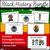 "Black History Month" Emergent Readers Bundle