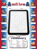 Korea Vocabulary Identify Activity