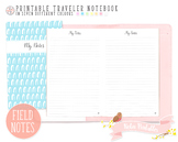 Pocket Dotted Lined Notes Traveler Notebook Refill