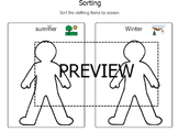 Laundry Sorting and Folding with visuals