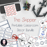 Nautical Classroom Decor - The Skipper (Red, White and Blue)!!!