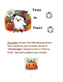 "Charlemagne" Trick or Treat Questions