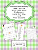 BINGO Boards, Word Challenges, Prize Coupons, Outdoor Scavenger Hunt and more!