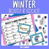 Winter Phonics R Controlled Vowel Word or Bossy R Write the Room Game