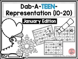 Dab It TEEN Number and Representation 10-20 January Theme