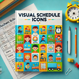 Visual Schedule Icons | Printable Daily Routine Cards for Kids