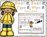 Read it, Bead it, Type it, Wipe it [April Edition]