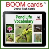 Pond Life Vocabulary with Audio and Real Photographs