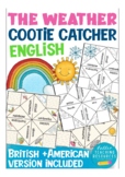 the weather "Cootie Catcher" ESL / English game for primary school