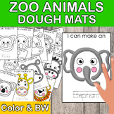 Zoo Animals Playdough Mats | Zoo Activities | Wild Animals