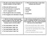 Turn of the Century Scoot/Task Cards