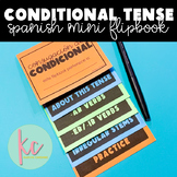 Spanish Mini Flipbook: Conditional Tense (WITH VOSOTROS)
