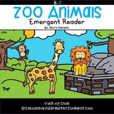 Zoo Animals Emergent Reader