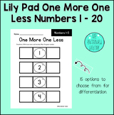 Lily Pad One More One Less Numbers 1-20 | Leap Day Math | Place Value