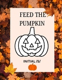 Feed the Pumpkin - Articulation - Initial /s/