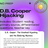 D.B. Cooper: True Crime Forensic Science Reading Comprehension Worksheet
