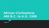 African Civilizations (Discovering our Past: A History of the World) chapter 15