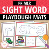 Sight Word Review Practice Morning Work - Primer List Sight Word Playdough Mats