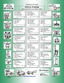 Animal Riddles 1 (Easy)