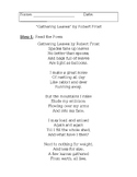 Gathering Leaves by Robert Frost
