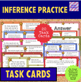 Distance Learning / Google Classroom - Inference Task Cards 