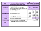 Pacing Guide and Text Dependent Questions, Treasures (2009), Unit 2, Grade 5