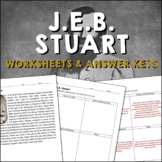 J.E.B. Stuart Civil War Reading Passage, Worksheet, & Answer Key US History