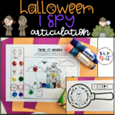  I SPY, HALLOWEEN (ARTICULATION) WITH MAGNIFYING GLASS (SPEECH THERAPY)