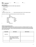 Guided Notes for Homeostasis Lecutre