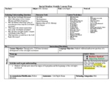 Week 25-27 U.S. History Lesson Plans- 60's and Civil Rights