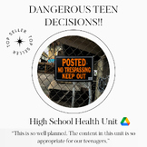 Decision-Making Lessons: A TPT Best-Selling Unit on Dangerous Teen Decisions!