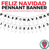 Spanish Christmas Feliz Navidad Holiday Banner - Spanish Classroom DÂ¨Â¦cor