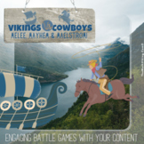 Zoom Battle Games Rangers/Rovers Aztecs/Aliens Vikings/Cowboys Classroom or Meet