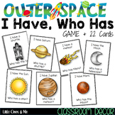 I Have Who Has Space Game Planets