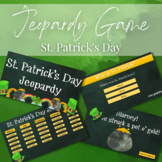 St. Patrick's Day Jeopardy Game + History, Leprechauns, Traditions, and more!