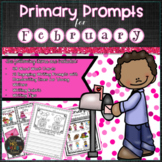 February PRIMARY Writing Prompts and Word Work