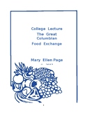 LECTURE. The Great Food Exchange