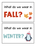 What Do We Wear? (Seasons Activity)