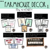 Farmhouse Classroom Decor Bundle