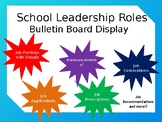 School leadership Roles (Editable)