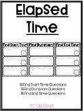 Elapsed Time {start time, end time, duration}