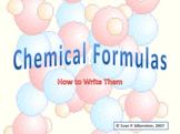 Writing Chemical Formulas