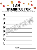 Thanksgiving *WORKSHEETS* Acrostic Poems