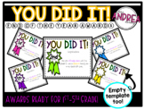 End of the Year Ribbon Award